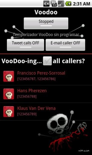 VooDoo Call Killer截图3