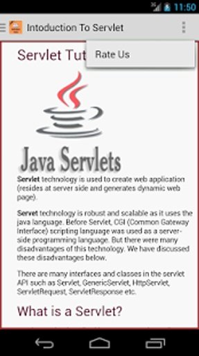 Advance Java Tutorial截图6