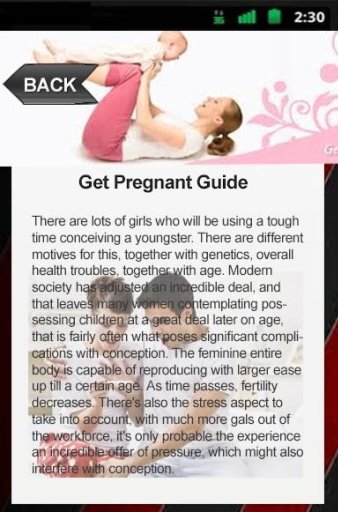 Get Pregnant Guide截图11