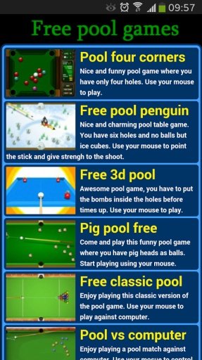 Free Pool Games截图2