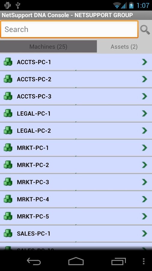 NetSupport DNA Mobile Console截图2