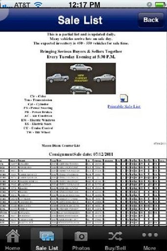 Mason Dixon Auto Auction截图2