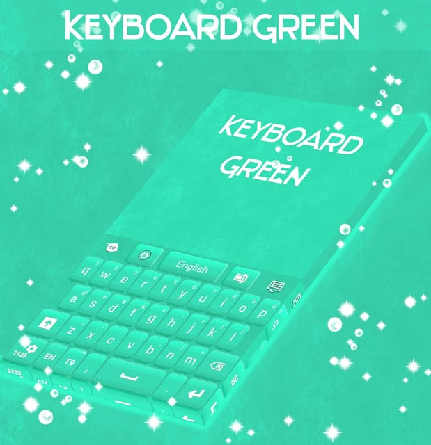 绿色的键盘皮肤截图2