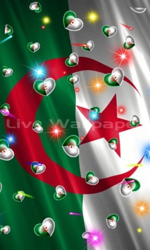 Algeria Flag Heart截图2