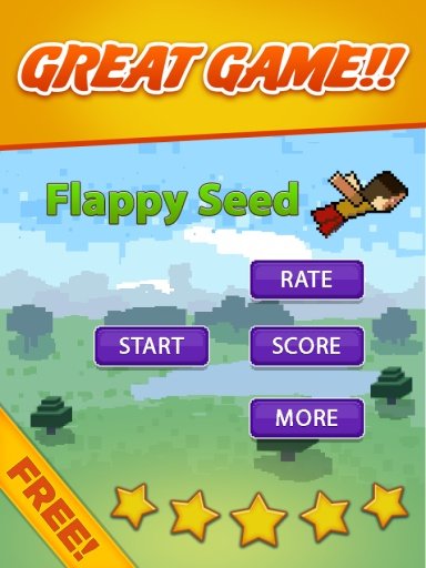 Flappy Seed - MC Craft Flyer 2截图5