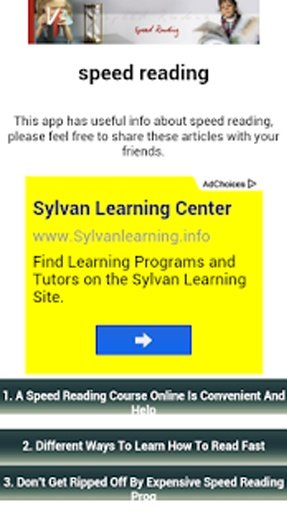 Speed Reading App截图2