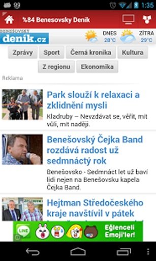 Česk&eacute; Noviny截图1