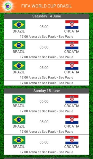 World Cup 2014 in Brazil截图2