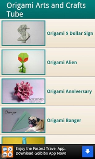 Origami Arts and Crafts Tube截图5
