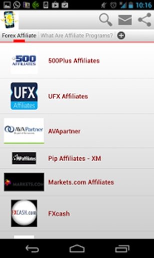 Forex Affiliate Programs截图7