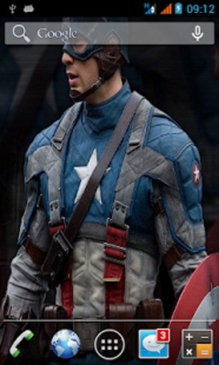 Captain America 2 Live Wallpaper截图1