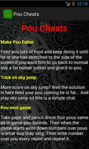 Cheats &amp; Guide for Pou截图1