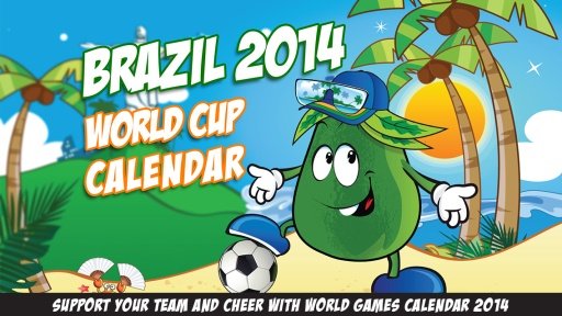 Brazil 2014 World Cup Calendar截图4