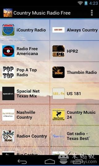 乡村音乐电台免费截图4