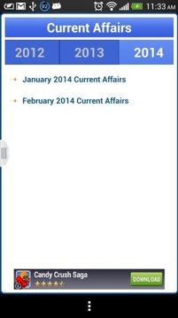 Current Affairs 2014截图