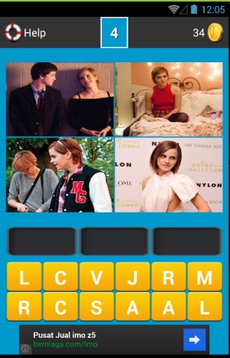 Emma Watson Guess Word Game截图8