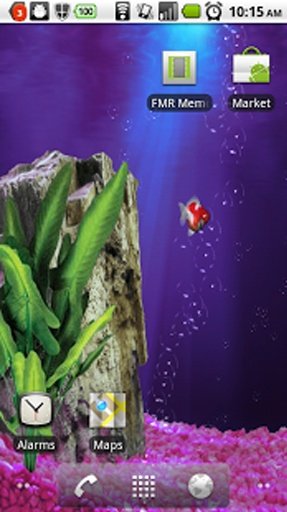 Aquarium Goldfish LIVE WALLPAP截图4