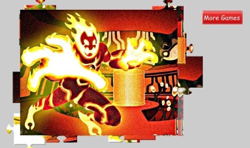 Ben 10 Heatblast Puzzle Game截图6