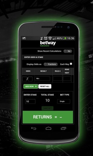 Betway Sports - Bet Calculator截图3