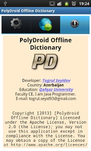 English Azerbaijani Dictionary截图11