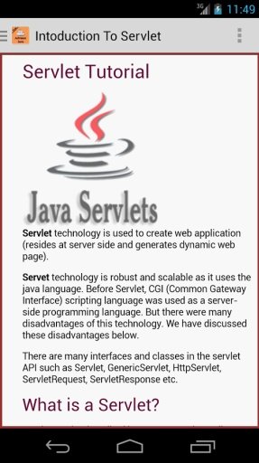 Advance Java Tutorial截图3