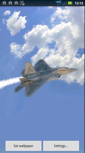 Fighter Jet Live Wallpaper截图1