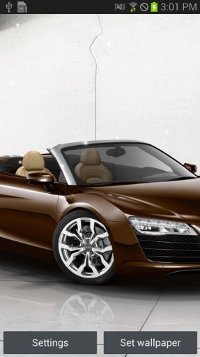 Audi R8 spyder Live Wallpaper截图6