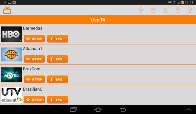 Mobile IPTV/VOD截图2