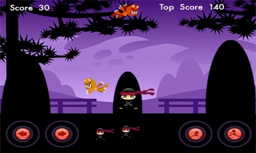 Ninja Versus Cats FREE截图3