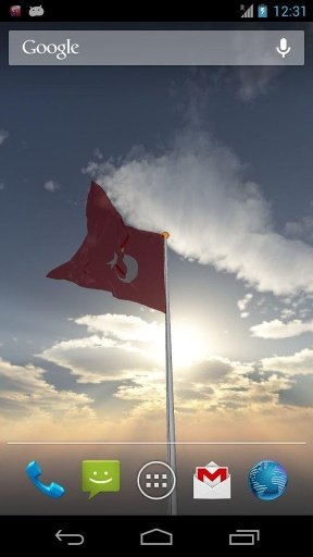 Real Turkey Flag Live Wall截图4