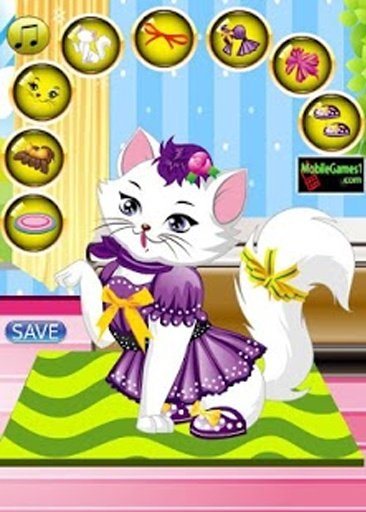 Fancy Cat Dress up game截图4