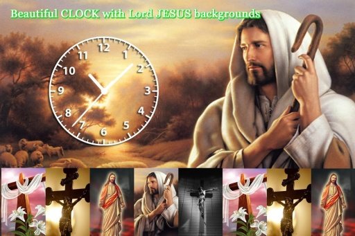 Jesus Clock Live Wallpaper截图4