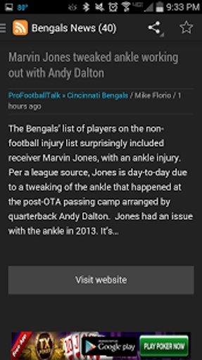 Bengals Addicts News!截图1