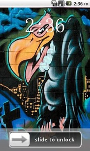 Street Art Graffiti LockScreen截图4