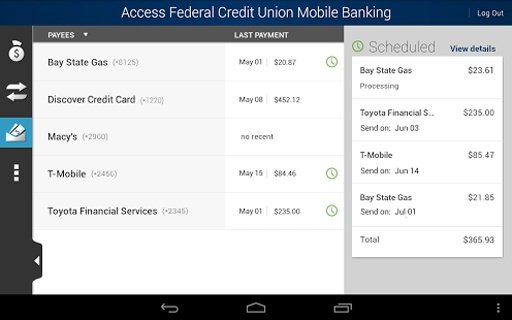 Access FCU Mobile Banking截图4