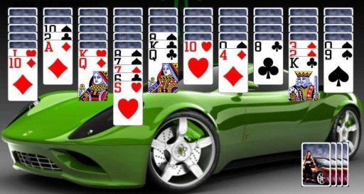 Car Spider Solitaire Games截图3