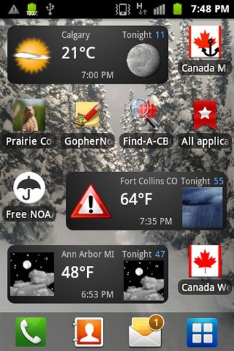 Free NOAA Weather (No ads!)截图2