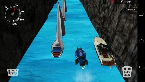 Powerboat Traffic Racer截图1