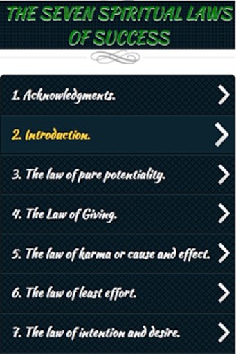 The Seven spiritual laws of Success截图8