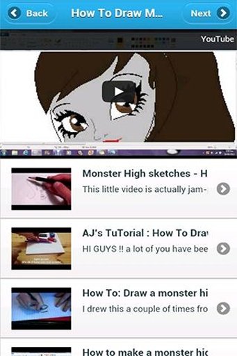 How To Draw Momster High截图2