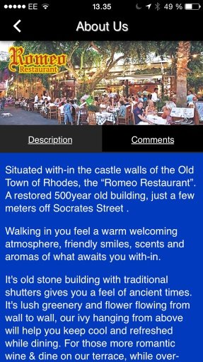 Romeo Restaurant截图2