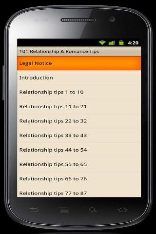 101 Relationship &amp; Romance Tip截图3