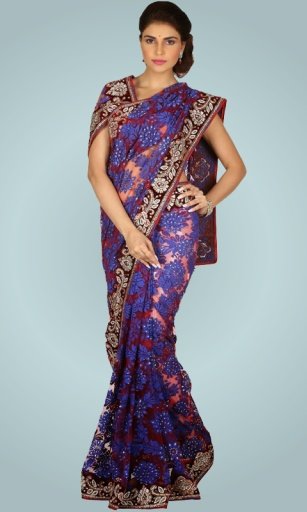 Women Saree Photo Making截图2