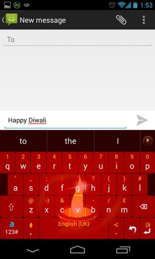 Adaptxt Phone Diwali Theme截图4