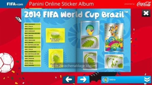 Panini Online Sticker Album截图6