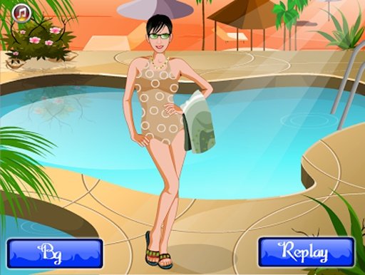 Swimming Dress Up Free Game截图2