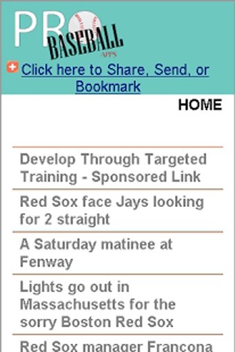 Toronto Pro Baseball News截图2