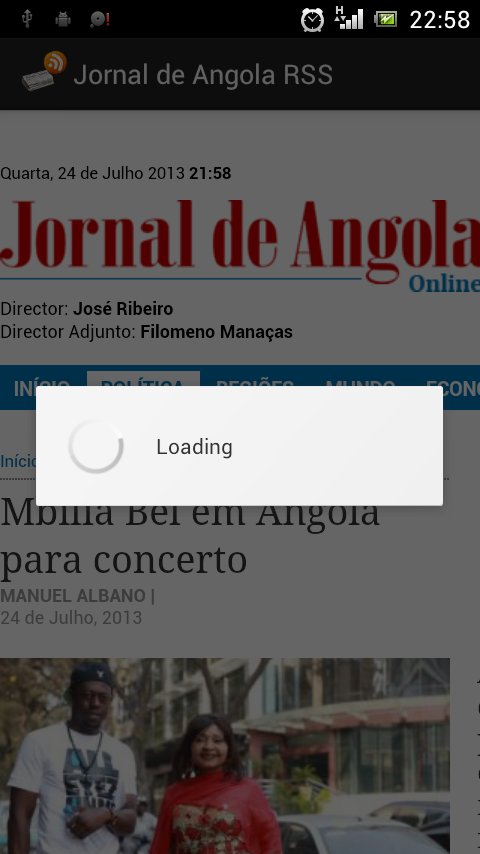 Jornal de Angola RSS截图1