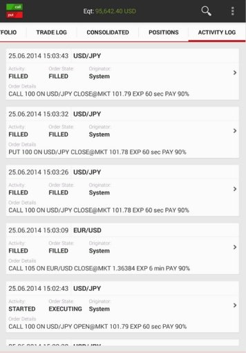 Binary Trader EU截图5