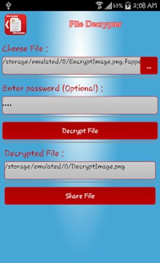 File Encrypter And Decrypter截图5